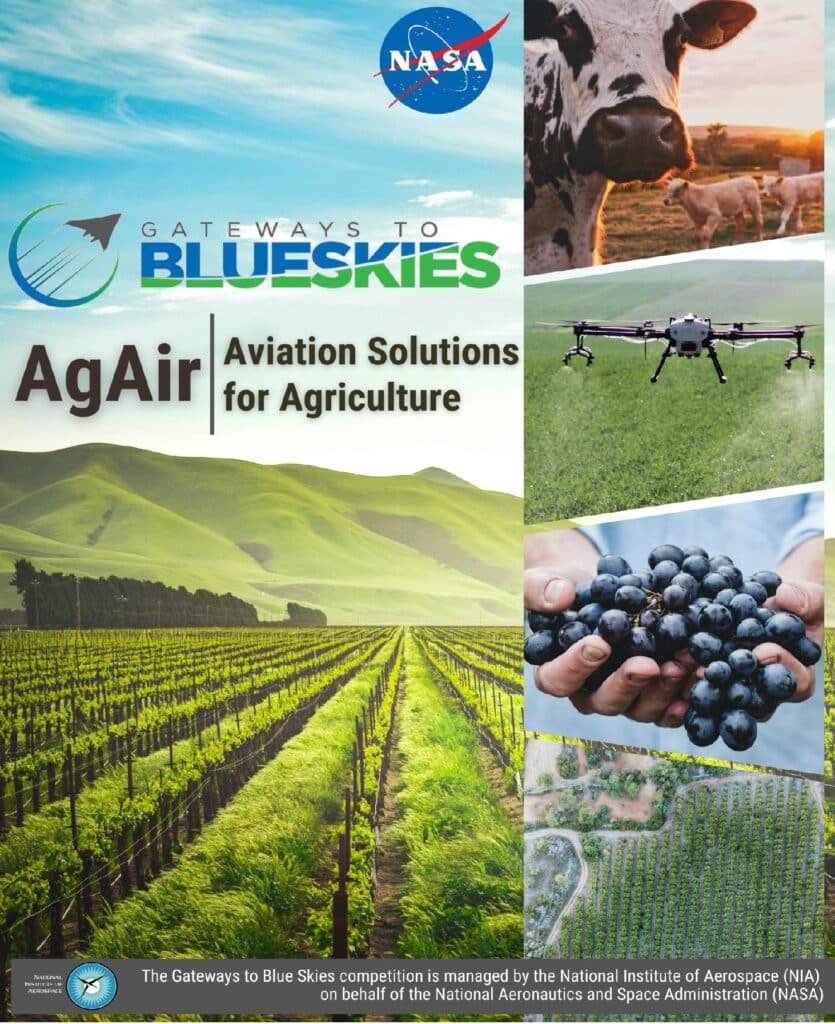 NASA's Gateways to Blue Skies: AgAir - Aviation Solutions for Agriculture