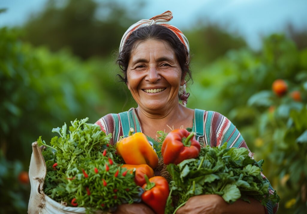 woman farmers working agriculture
