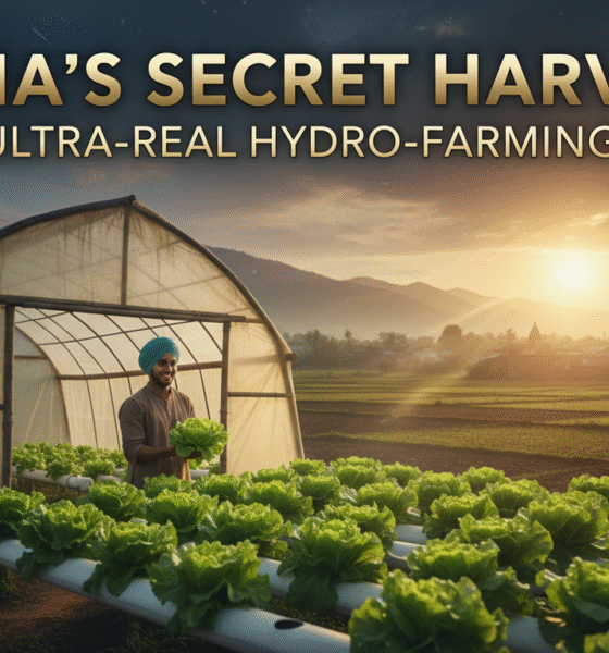 hydroponic farming profitable for small Indian farmers