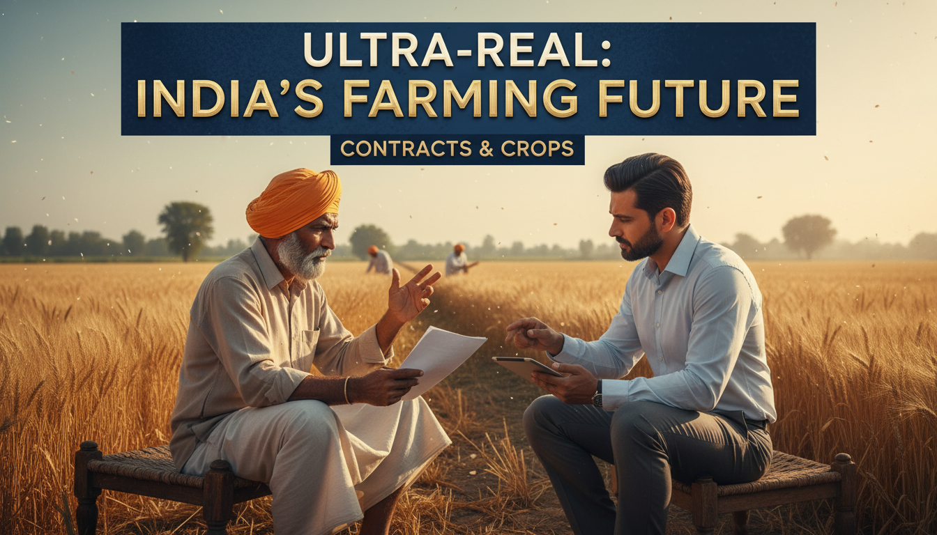 contract farming agreement between farmer and agribusiness company