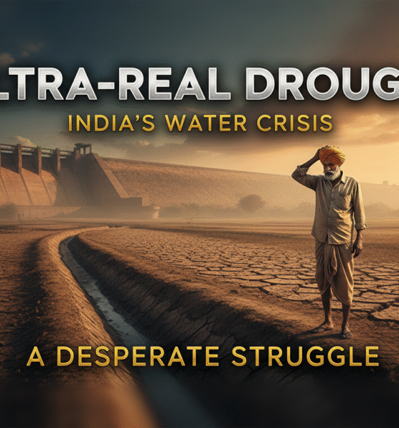 Small farmer facing water crisis and ignoring drip irrigation solution