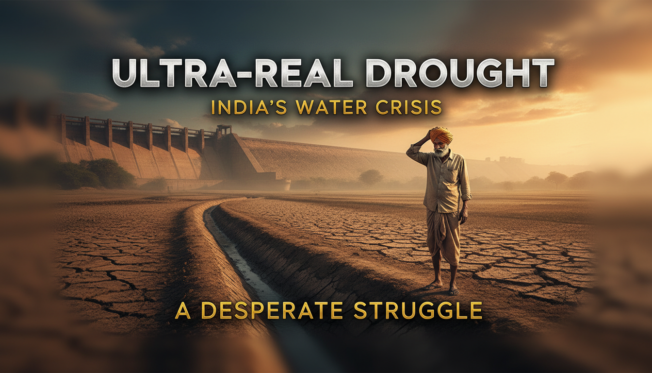 Small farmer facing water crisis and ignoring drip irrigation solution