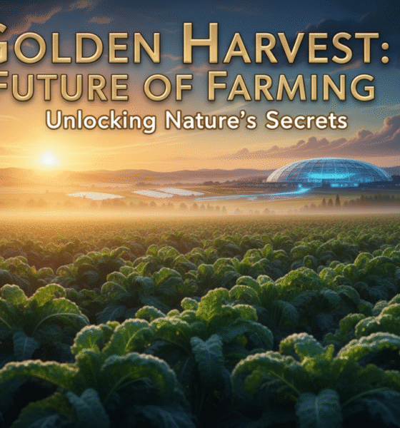 Profitable cash crop farming field with high yield and strong market demand