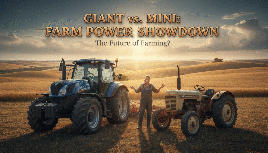 choose the right tractor size for land and farming needs