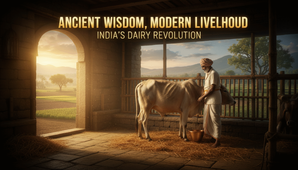 Small scale dairy farming as safest side income for farmers
