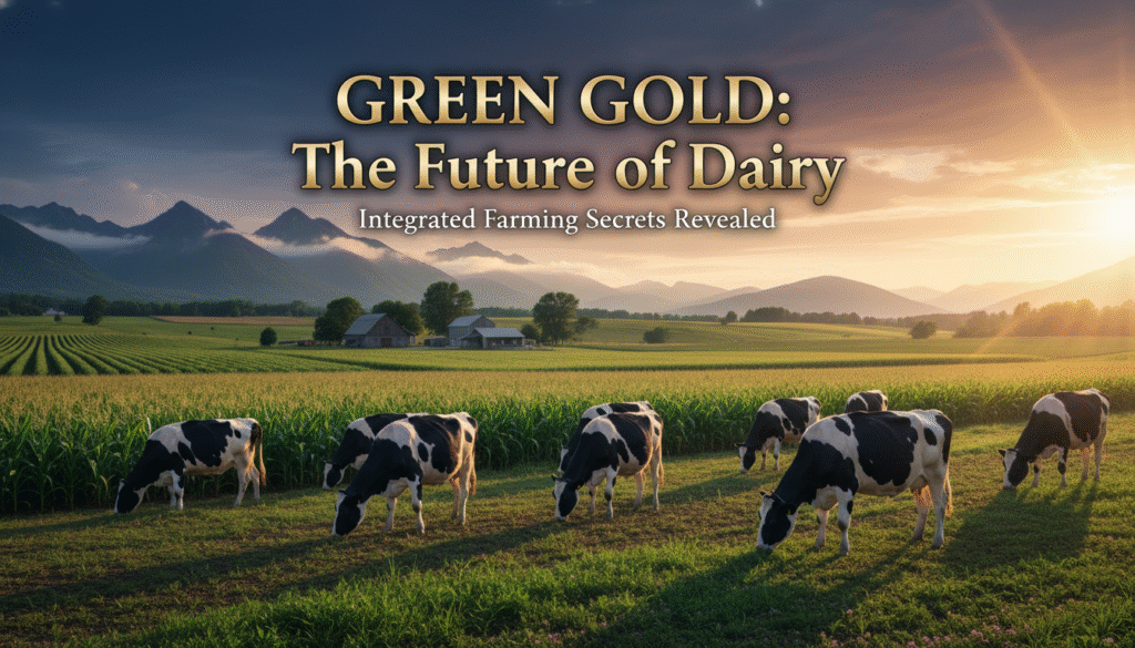  Integrated crop and dairy farming for stable farmer income
