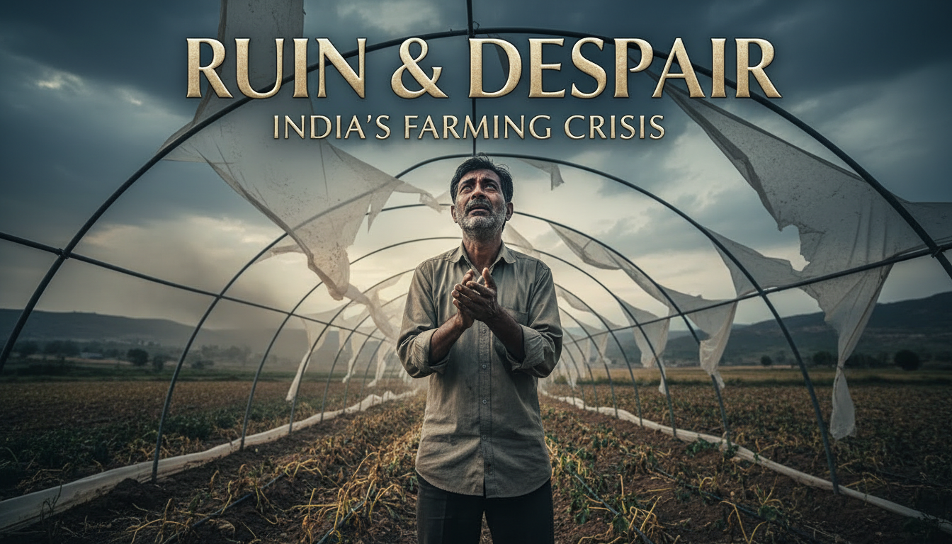 why polyhouse projects are failing in india due to poor construction and crop loss