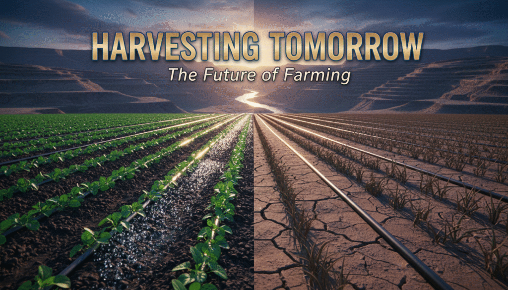 water-efficient irrigation alternative to water-hungry crops for small farmers