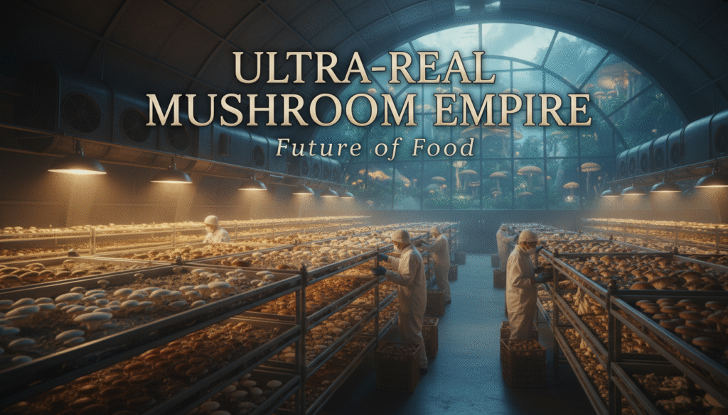 commercial mushroom farming investment and profit