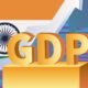 India GDP growth 7.6% FY26 skyline representing economic growth and new GDP series data