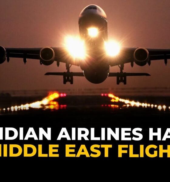 Indian airlines suspend flights to West Asia after Israel US strike on Iran causing major airspace closures.