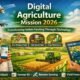 Digital agriculture India farmer using smart technology in field