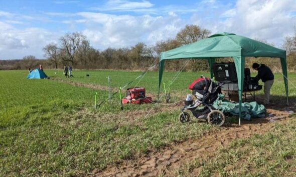 fiber optic sensors in farming soil monitoring technology real time agriculture data visualization