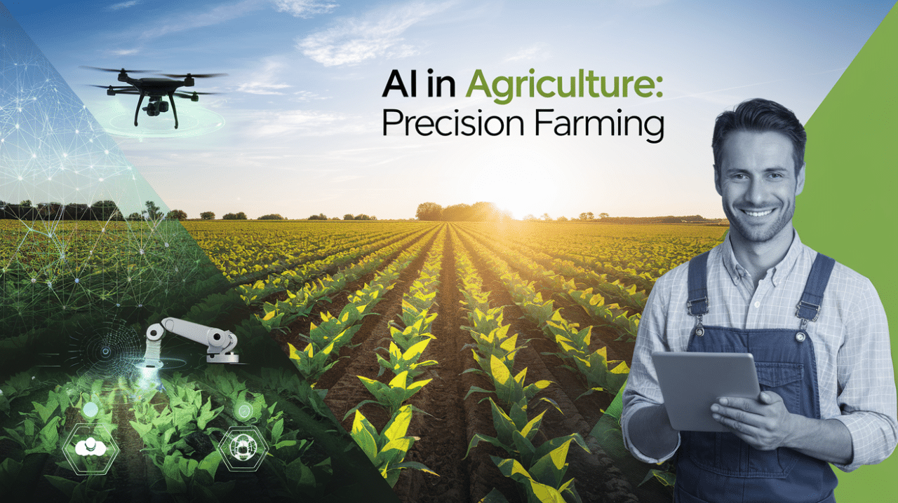 precision farming technology India using drones for AI crop monitoring and smart agriculture