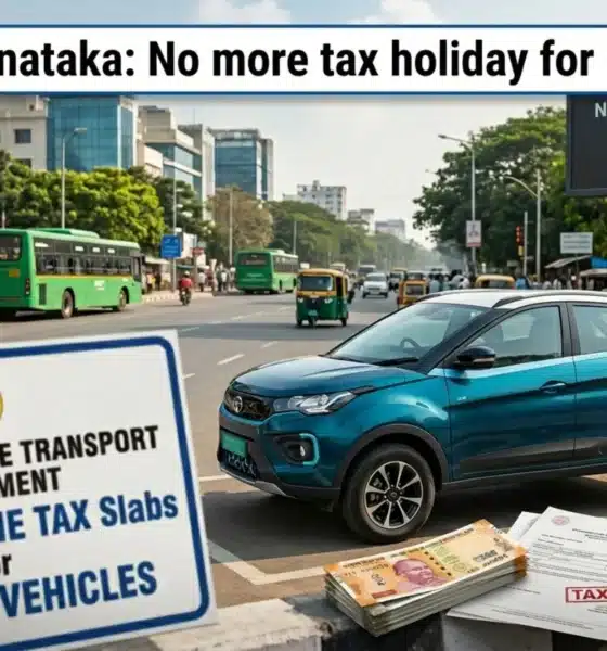 Karnataka EV tax new law electric car charging Bangalore price hike EV India