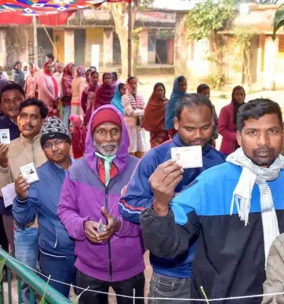 Assembly Elections 2026 voter turnout India polling booth Kerala Assam Puducherry