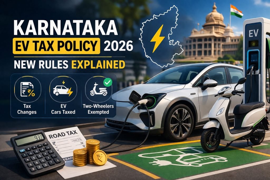 luxury electric vehicles Karnataka tax impact electric cars price increase India