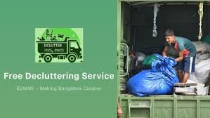 Bengaluru DClutter App free doorstep bulky waste pickup service in residential area