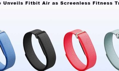 Google Fitbit Air screenless fitness tracker with AI health monitoring and advanced wellness tracking