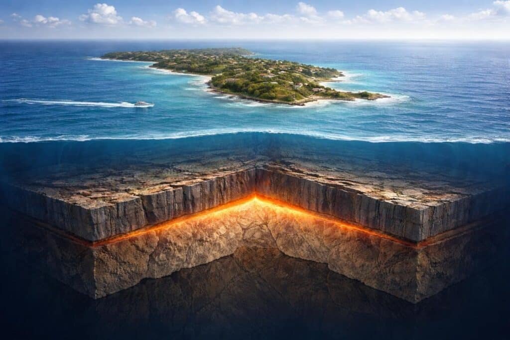  Deep-earth structures beneath Bermuda Triangle causing mysterious disappearances
