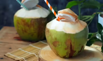 Fresh coconut water daily in summer for hydration and natural electrolyte benefits