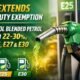 Higher Ethanol Blended Petrol India Excise Duty Exemption Benefits and Green Fuel Future