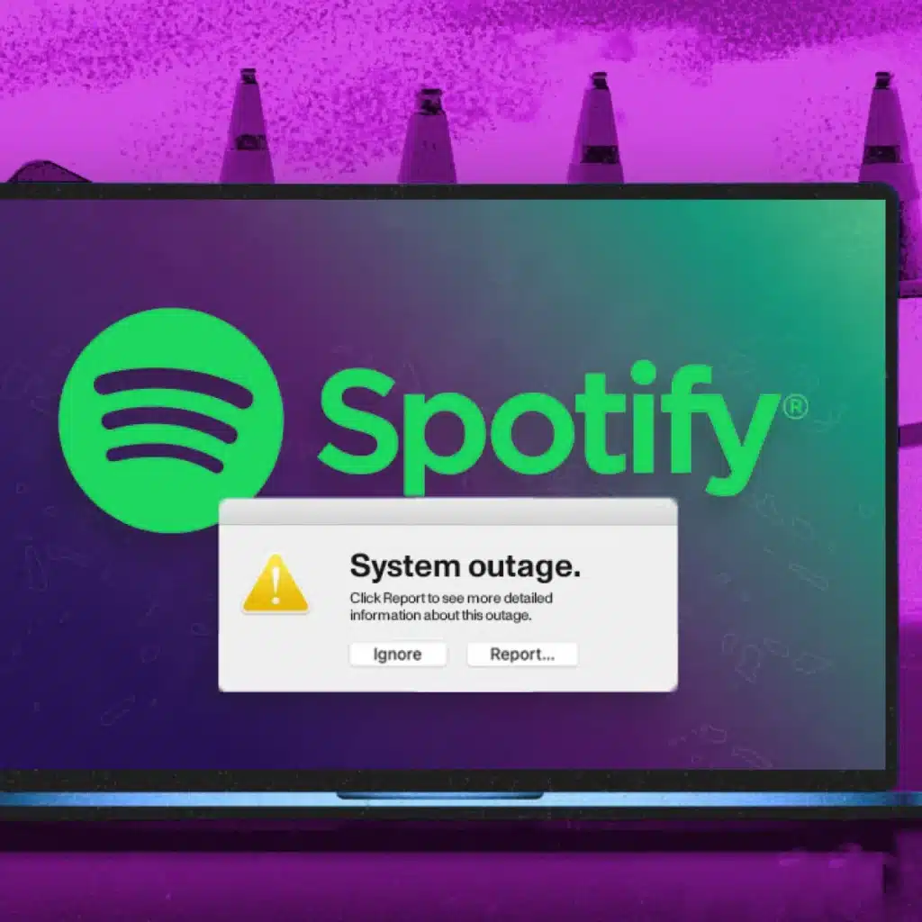 Spotify down today with thousands reporting Spotify streaming issues and login problems