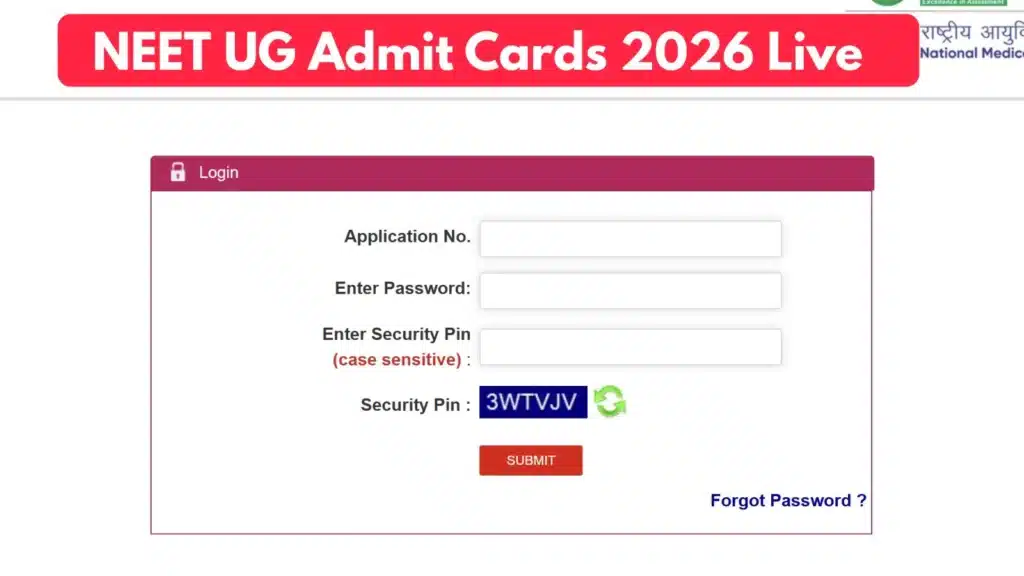 NEET Re-Exam Admit Card 2026 download guide and latest NTA hall ticket updates